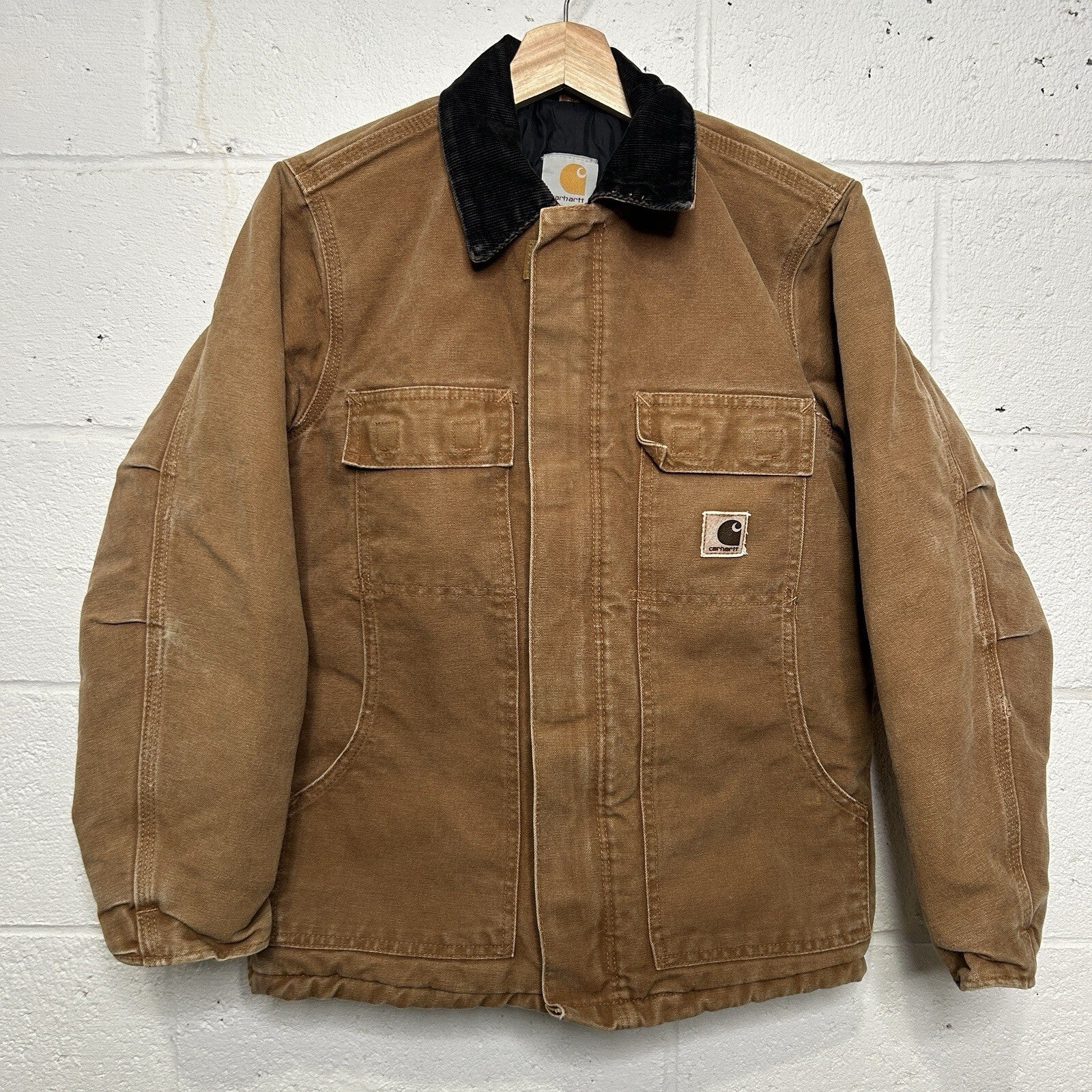Vintage Carhartt Quilted Artic Jacket “Brown” YYC26 BRN Youth L/Women’s XS