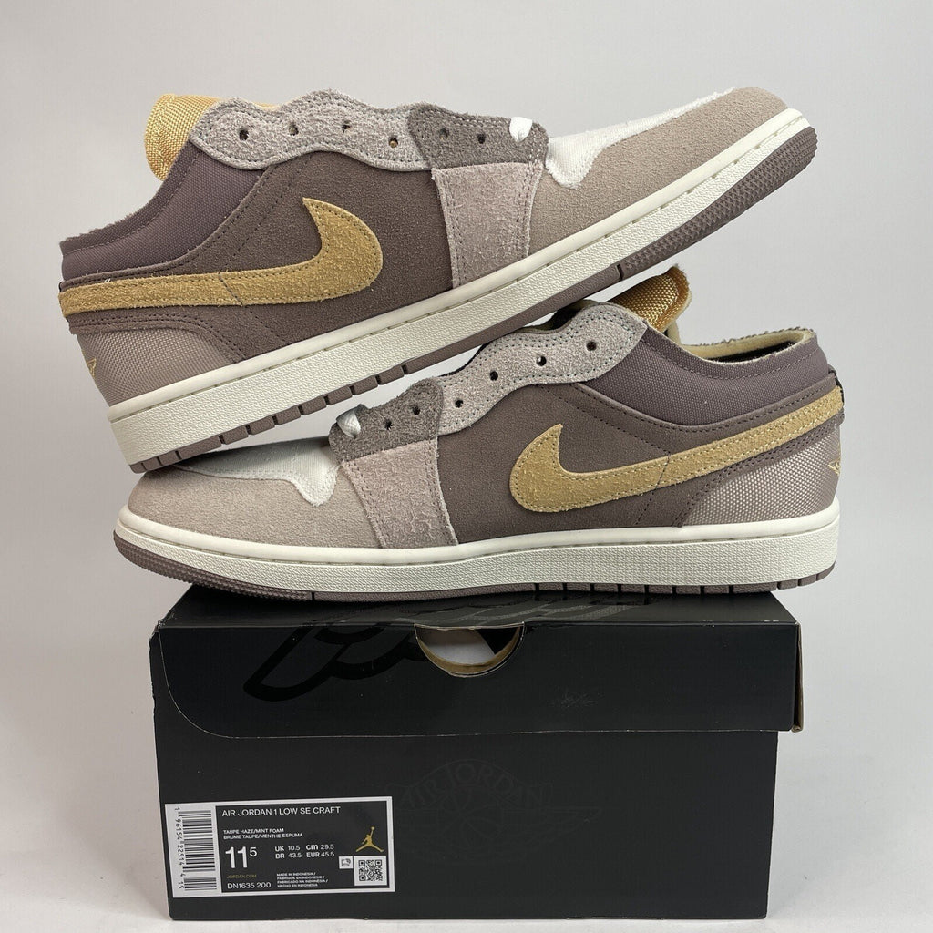 Nike Air Jordan 1 Low SE Craft “Taupe Haze” DN1635-200 Men’s 11.5 Brand New