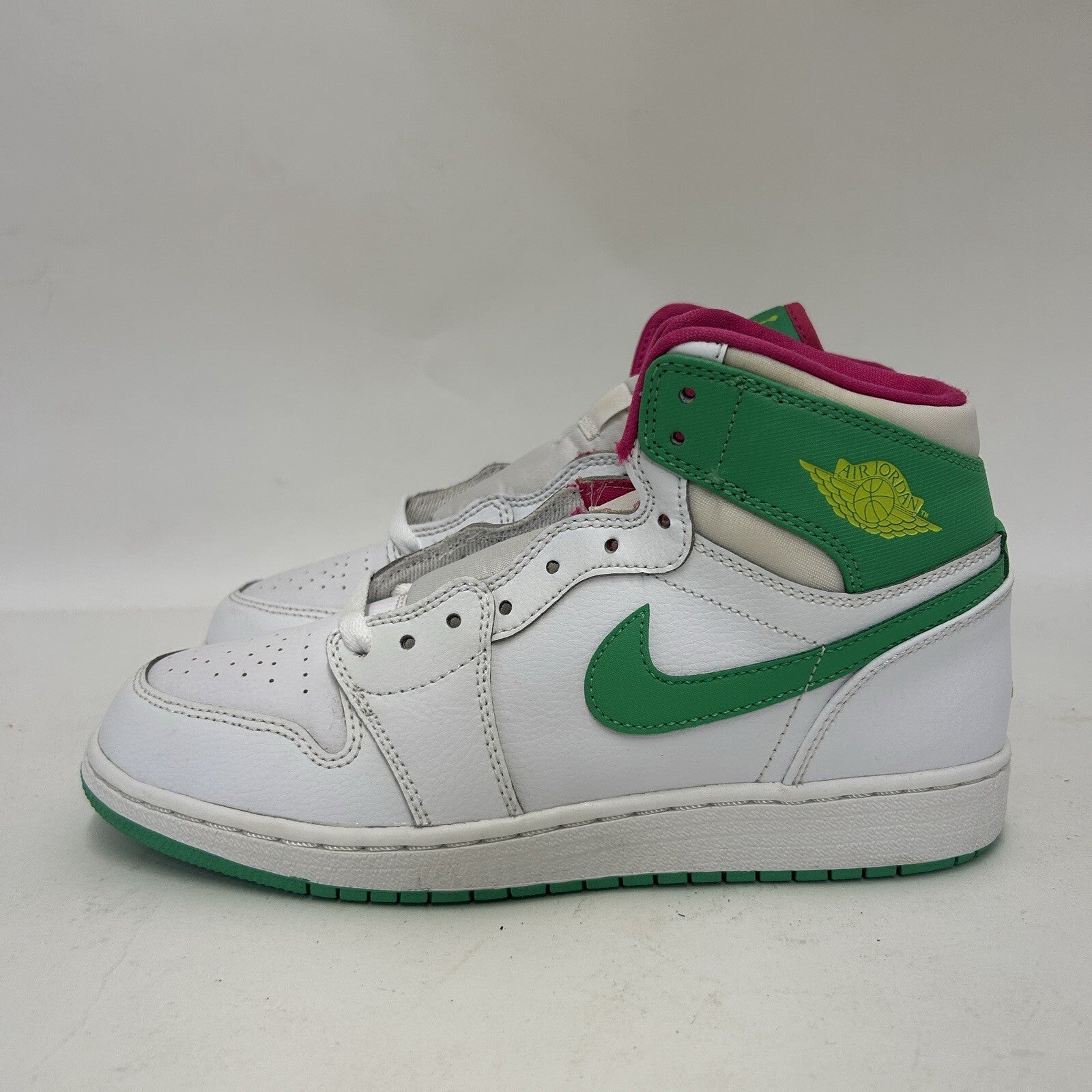 Air Jordan 1 Retro High GG “Easter/White Gamma Green Pink” 332148-134 6Y Worn