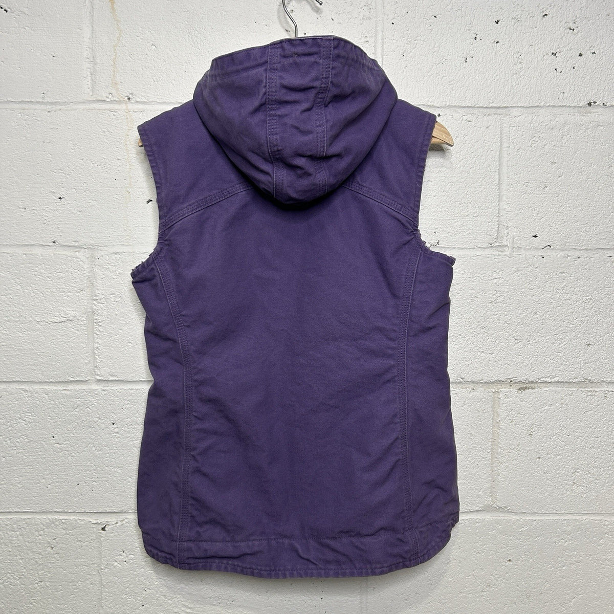 Carhartt Sherpa-Lined Berkley Hooded Vest “Grape/Purple”