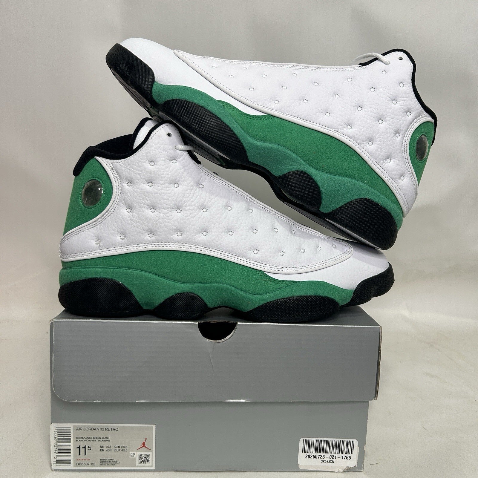 Nike Air Jordan 13 Retro OG “White Lucky Green” DB6537-113 Men’s 11.5 New