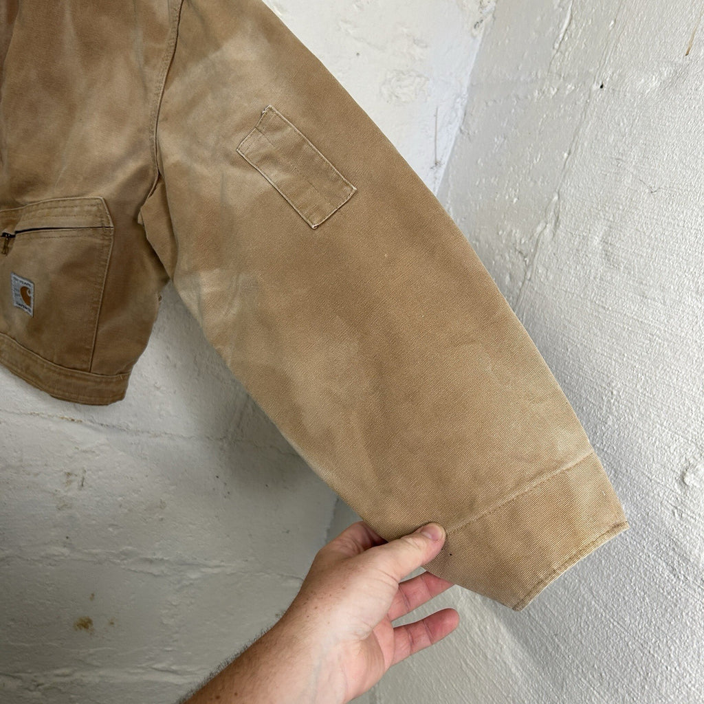 Vintage Carhartt Detroit Style Workwear Jacket “Tan” Women’s Medium/Men’s Small