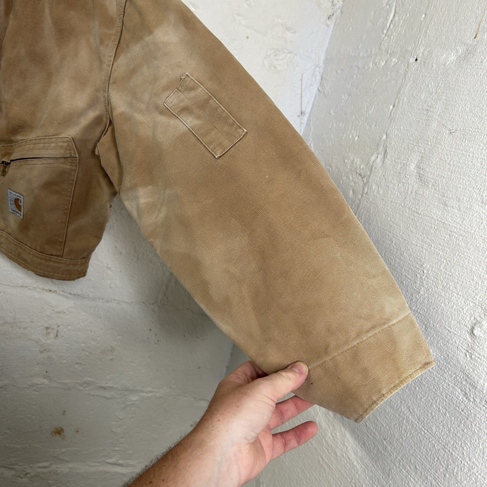 Vintage Carhartt Detroit Style Workwear Jacket “Tan” Women’s Medium/Men’s Small