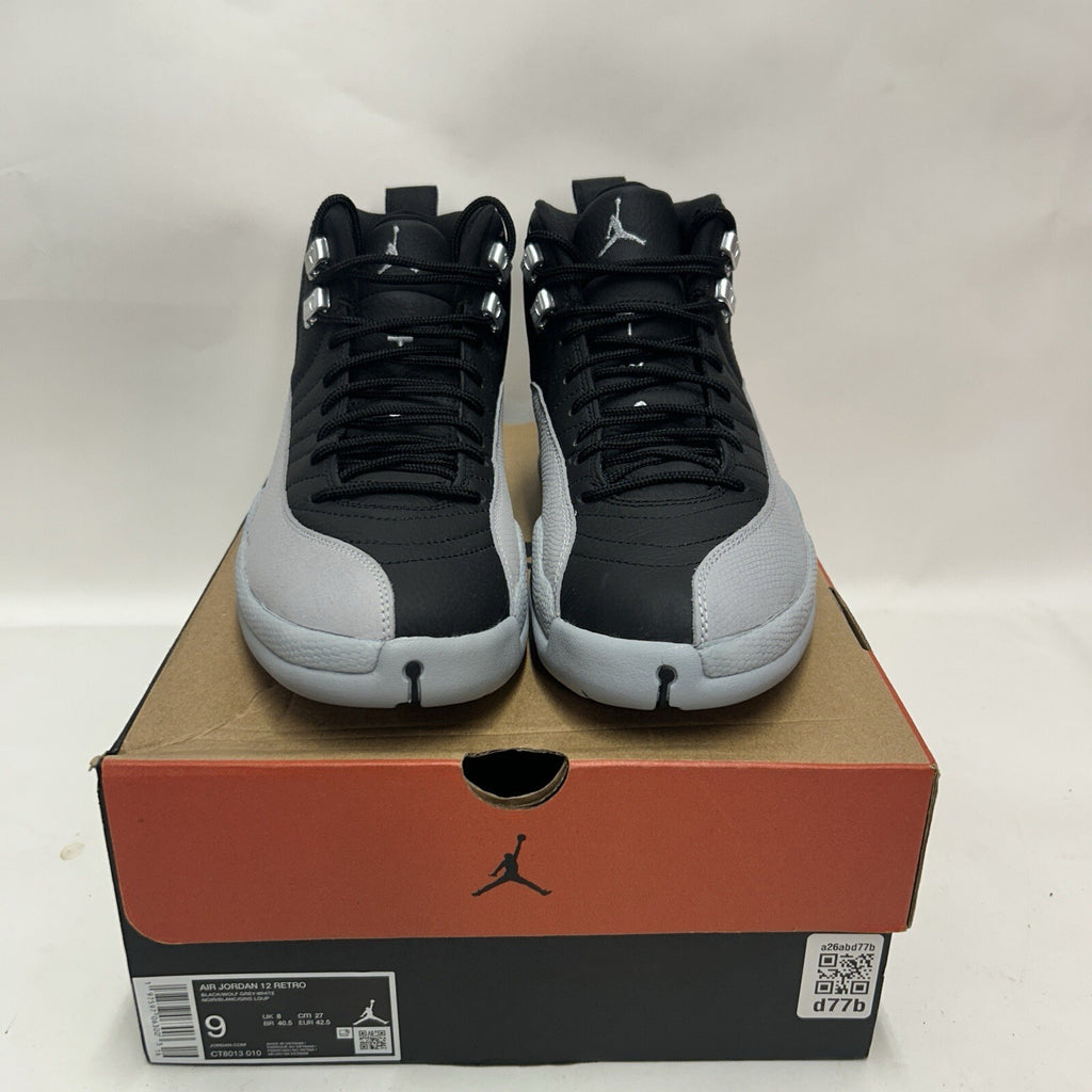 Nike Air Jordan 12 Retro “Barons/Black Wolf Grey White” CT8013-010 Men’s 9 New