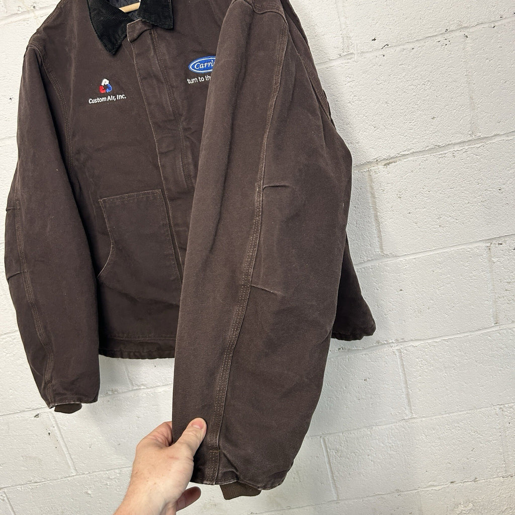 Vintage Carhartt Quilted Traditional Jacket “Dark Brown” J22 DKB Men’s X-Large