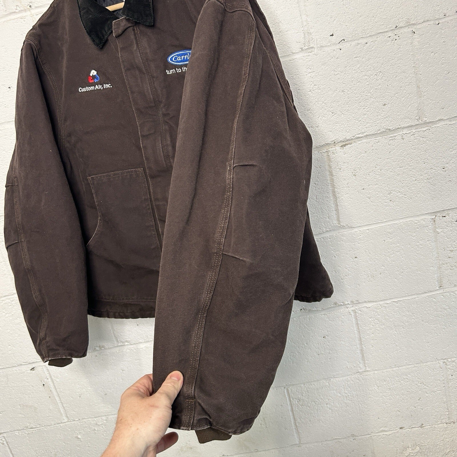 Vintage Carhartt Quilted Traditional Jacket “Dark Brown” J22 DKB Men’s X-Large