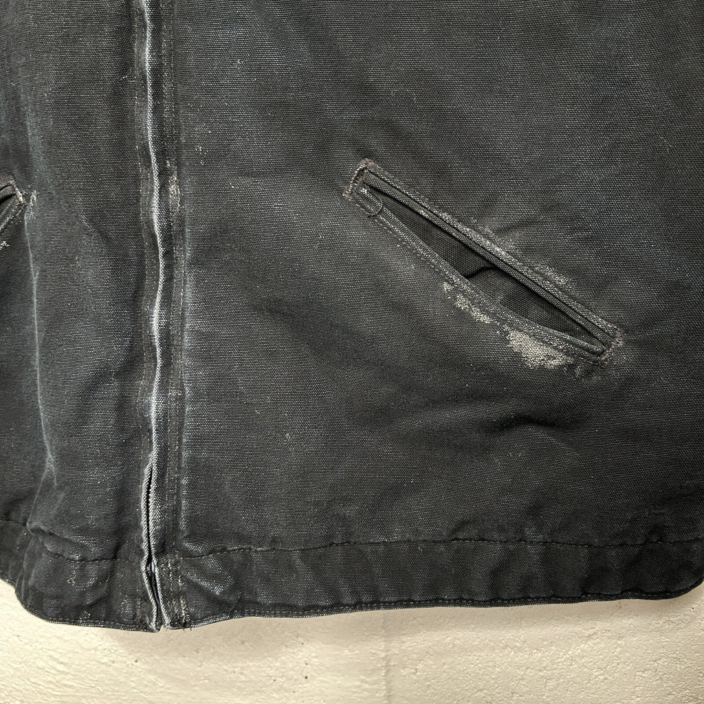 Y2K Carhartt Blanket-Lined Detroit Jacket “Black” J001 BLK Men’s X-Large