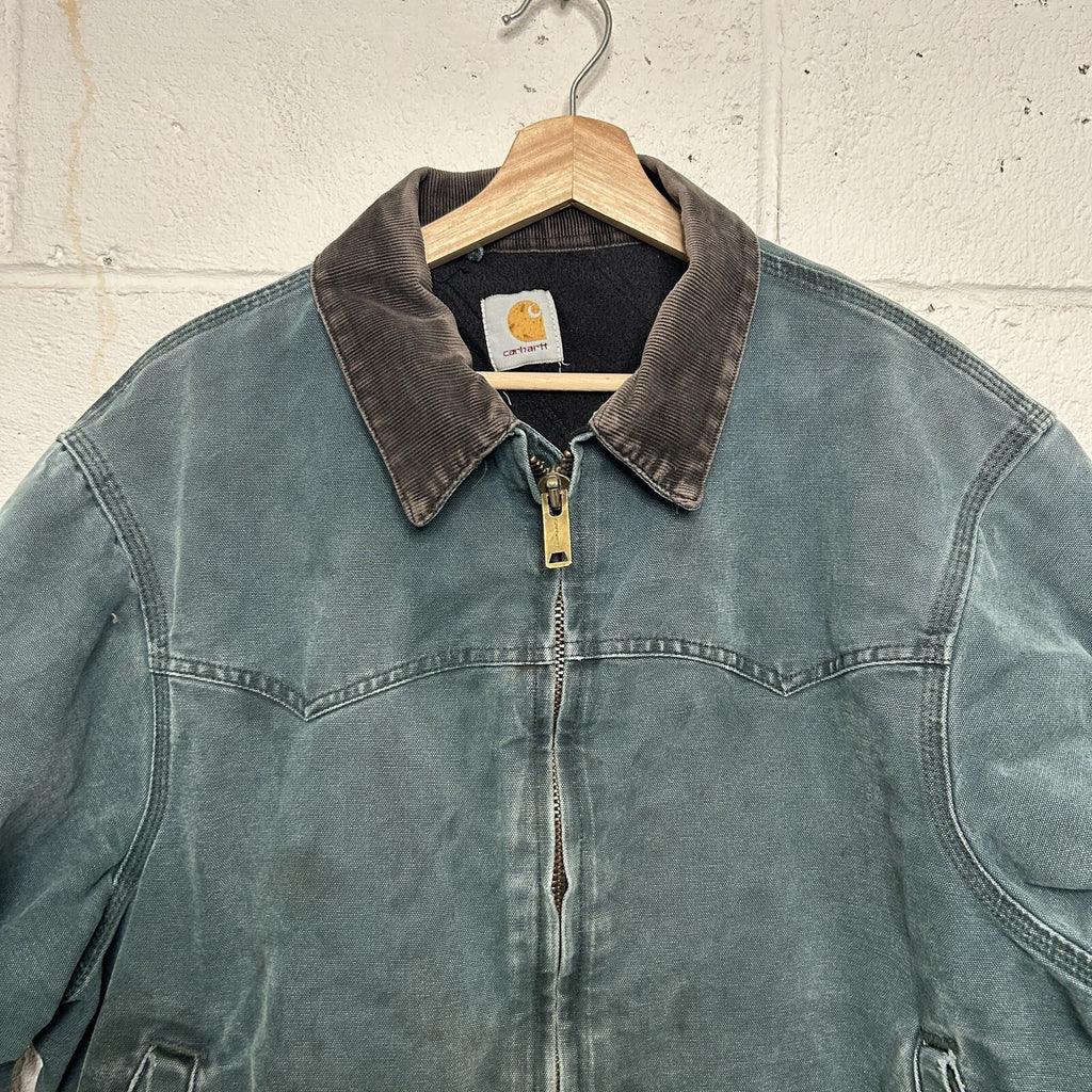 Vintage Carhartt Santa Fe Jacket “Hunter Green” J14 HTG Men’s Large