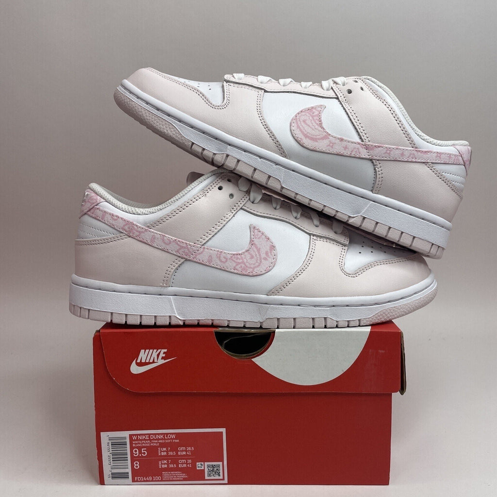 Nike Dunk Low WMNS “Pink Paisley” FD1449-100 9.5W/8M NEW