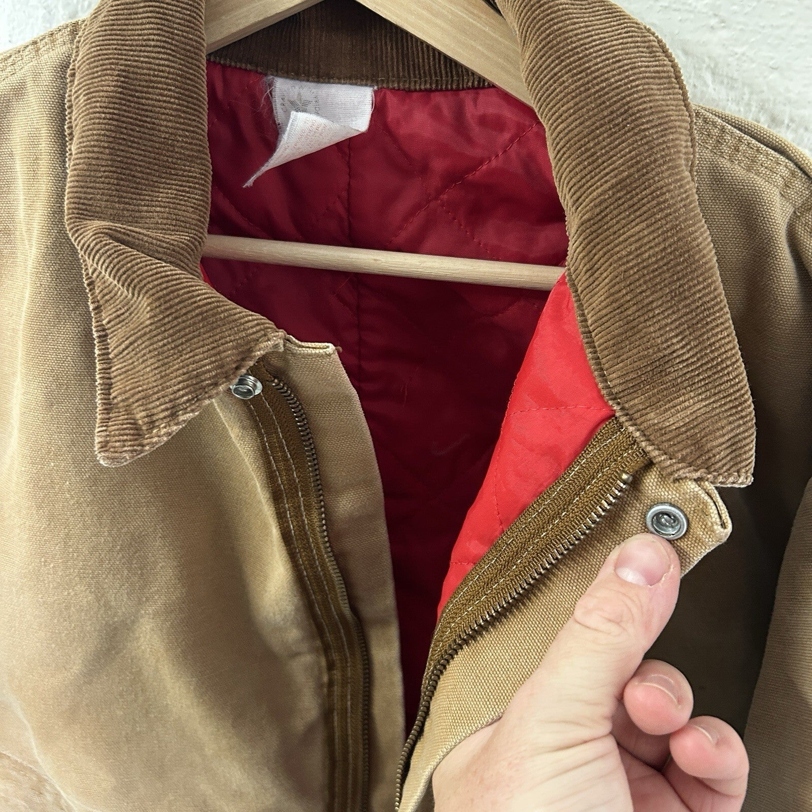 Vintage Carhartt Detroit Style Workwear Jacket “Tan” Women’s Medium/Men’s Small