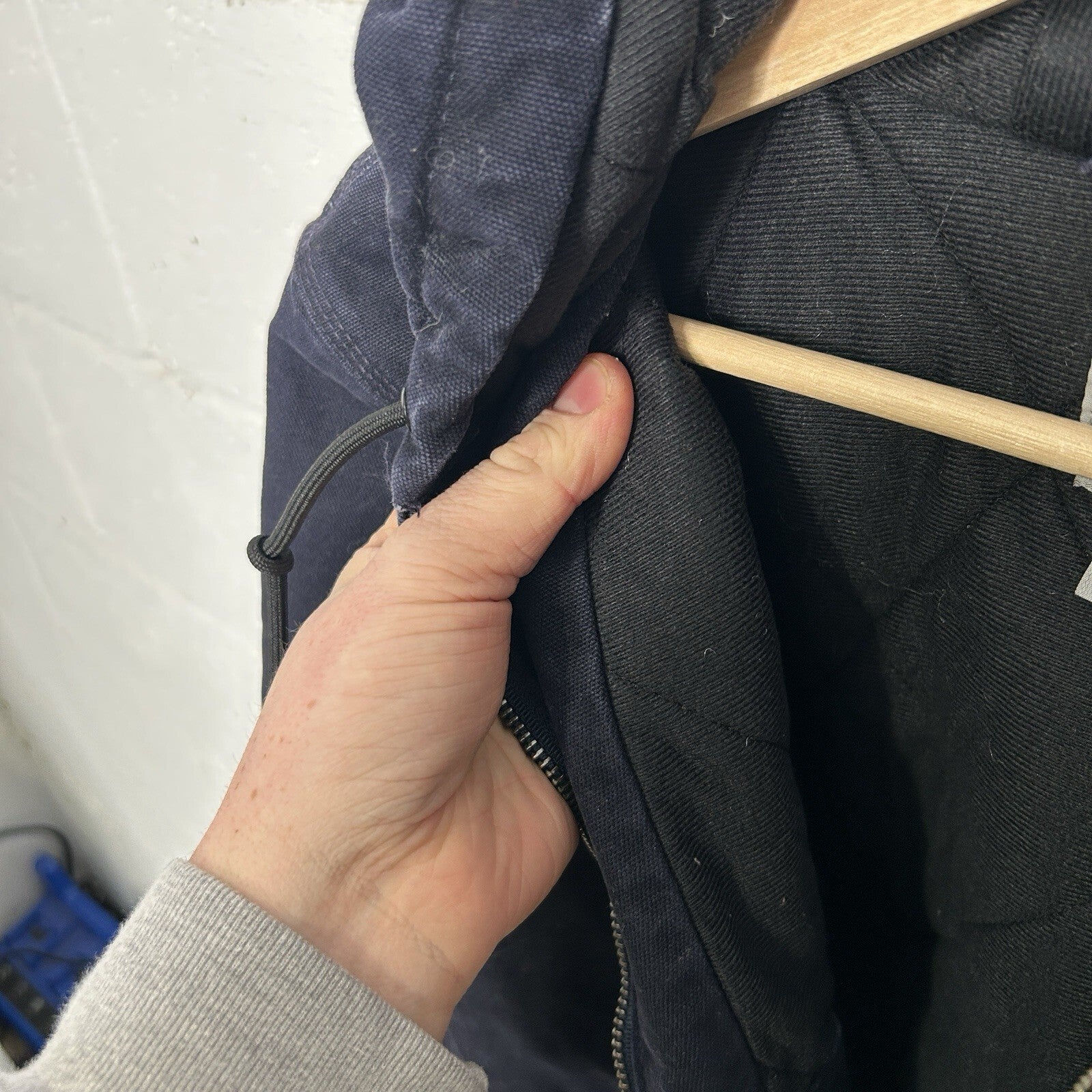 Carhartt Quilted Hooded Active Jacket “Navy Blue” WJ130-403 Women’s Small