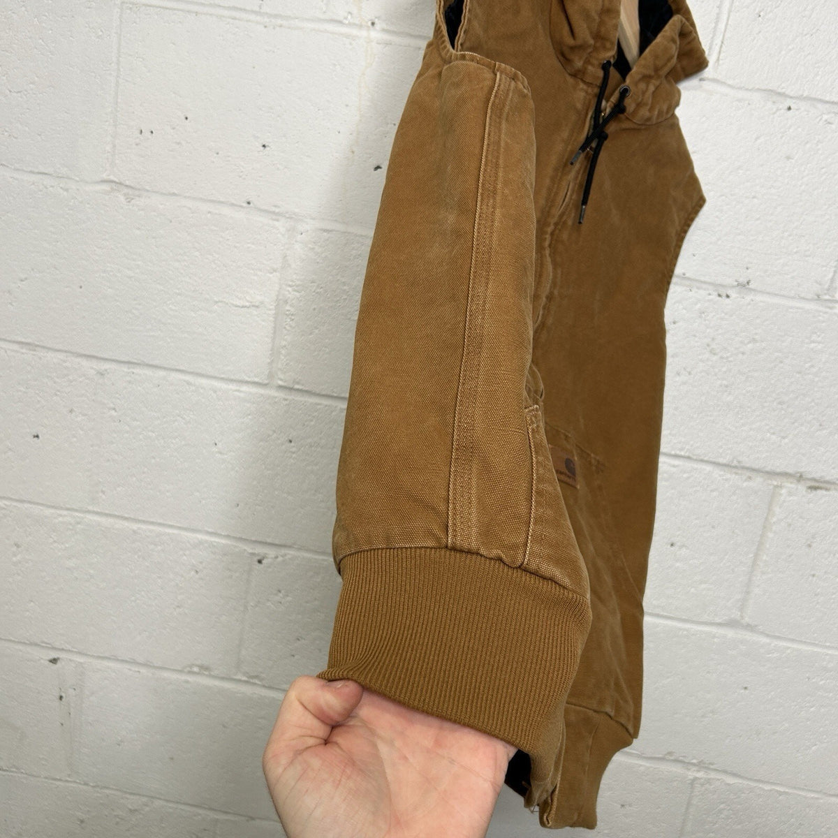 Carhartt Quilted Hooded Active Vest “Brown/Tan” 100121
