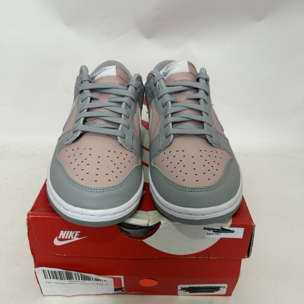 Nike Dunk Low Retro WMNS “Soft Grey Oxford Pink” DM8329-600 Women’s 7.5 New