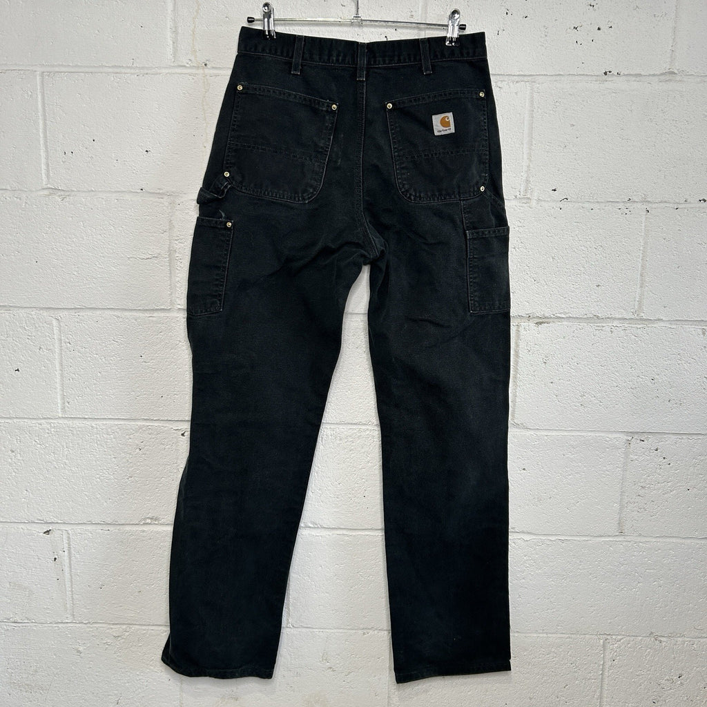 Vintage Carhartt DoubleKnee Carpenter Pants “Black” B01 BLK