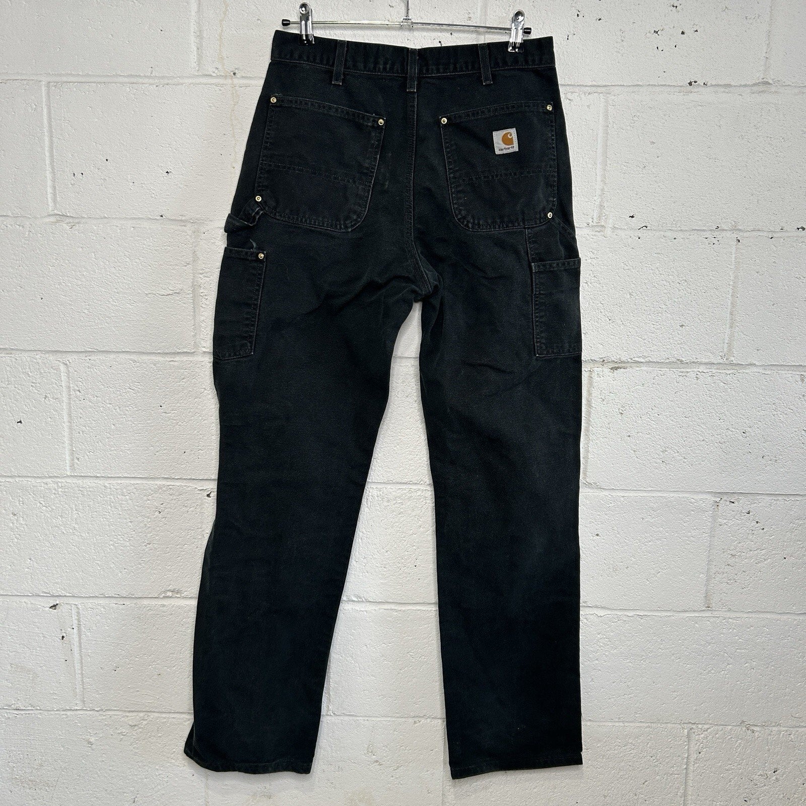 Vintage Carhartt DoubleKnee Carpenter Pants “Black” B01 BLK