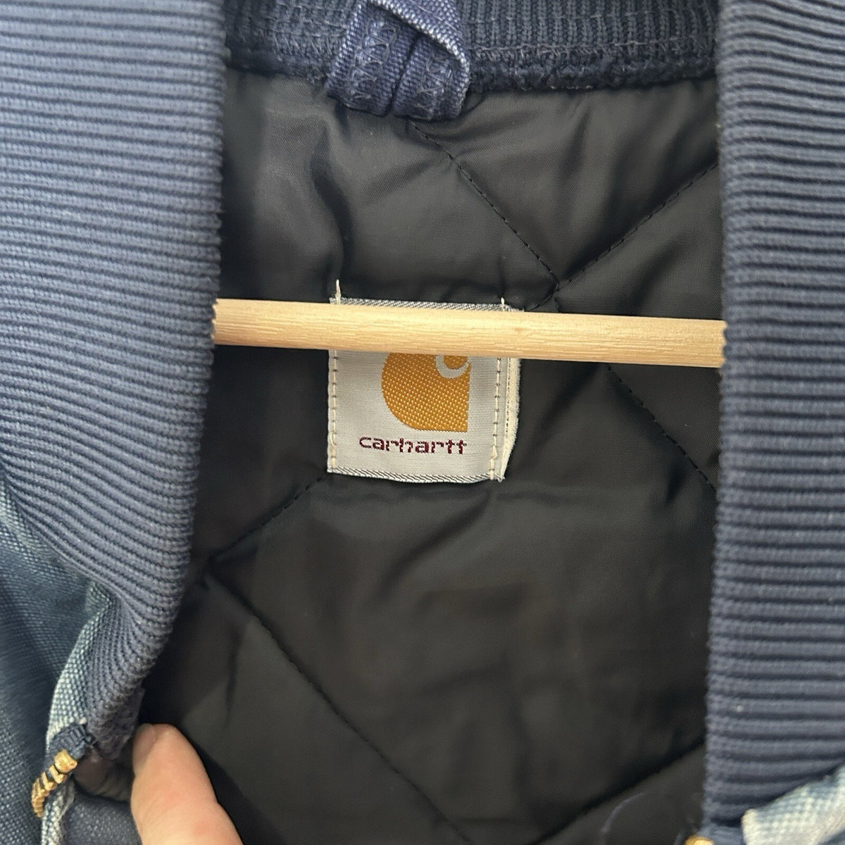 Vintage Carhartt Quilted Vest “Navy Blue” VQ182