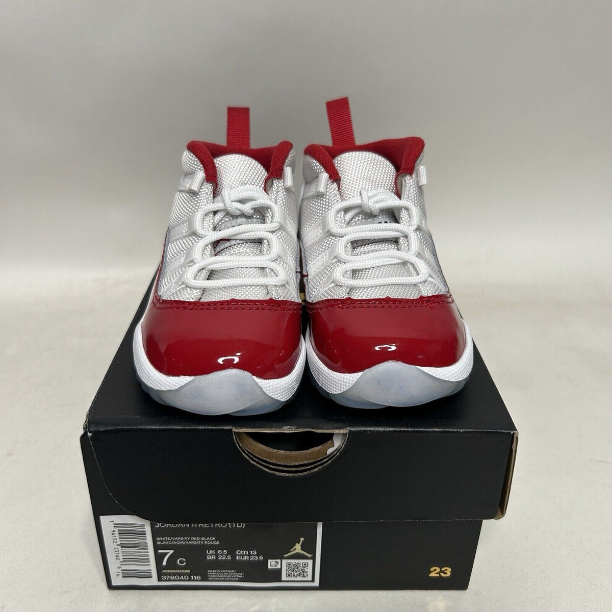 Nike Air Jordan 11 Retro TD “Cherry Red White” 2024