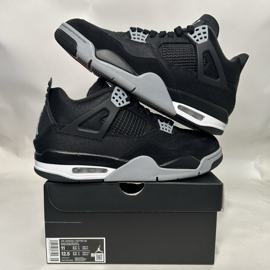 Nike Air Jordan 4 Retro SE “Black Canvas”