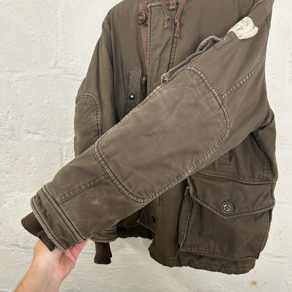 Polo Ralph Lauren Type-E RL67 Military Parka Jacket Sherpa-Lined Hood Men’s SML