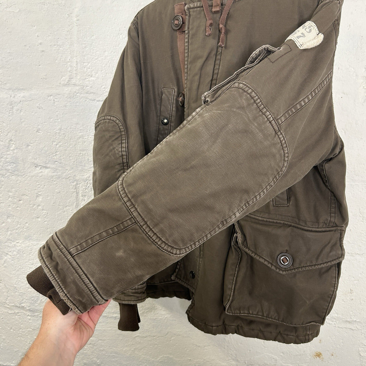 Polo Ralph Lauren Type-E RL67 Military Parka Jacket Sherpa-Lined Hood Men’s SML