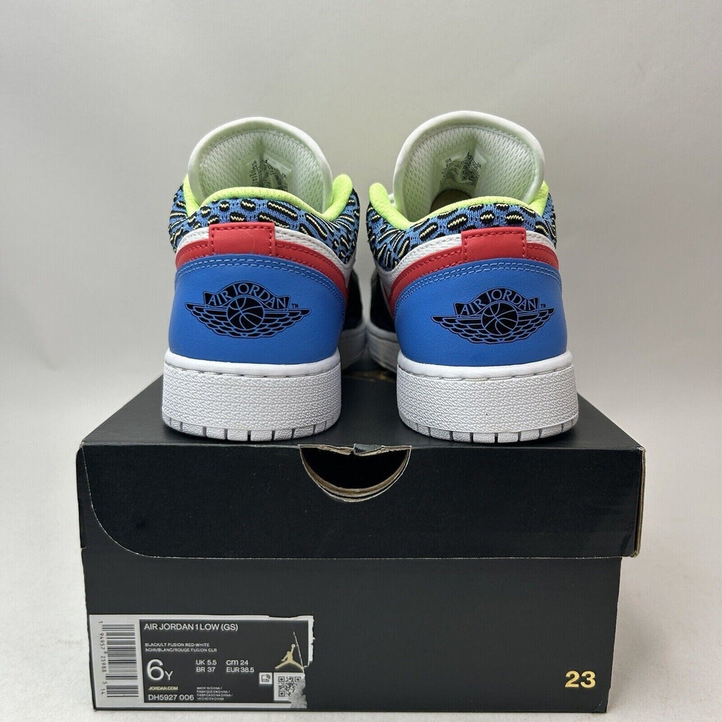 Nike Shoes Air Jordan 1 Low GS Funky Patterns/Light Fusion” 2024