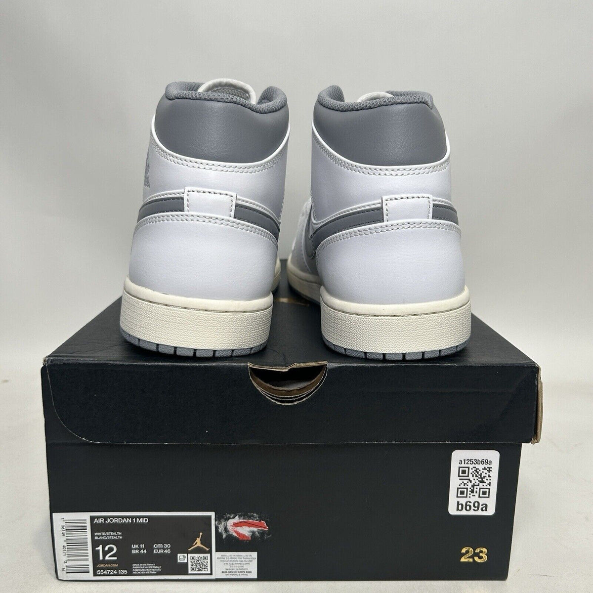 Nike Shoes Air Jordan 1 Mid Retro “Neutral Grey” 2024