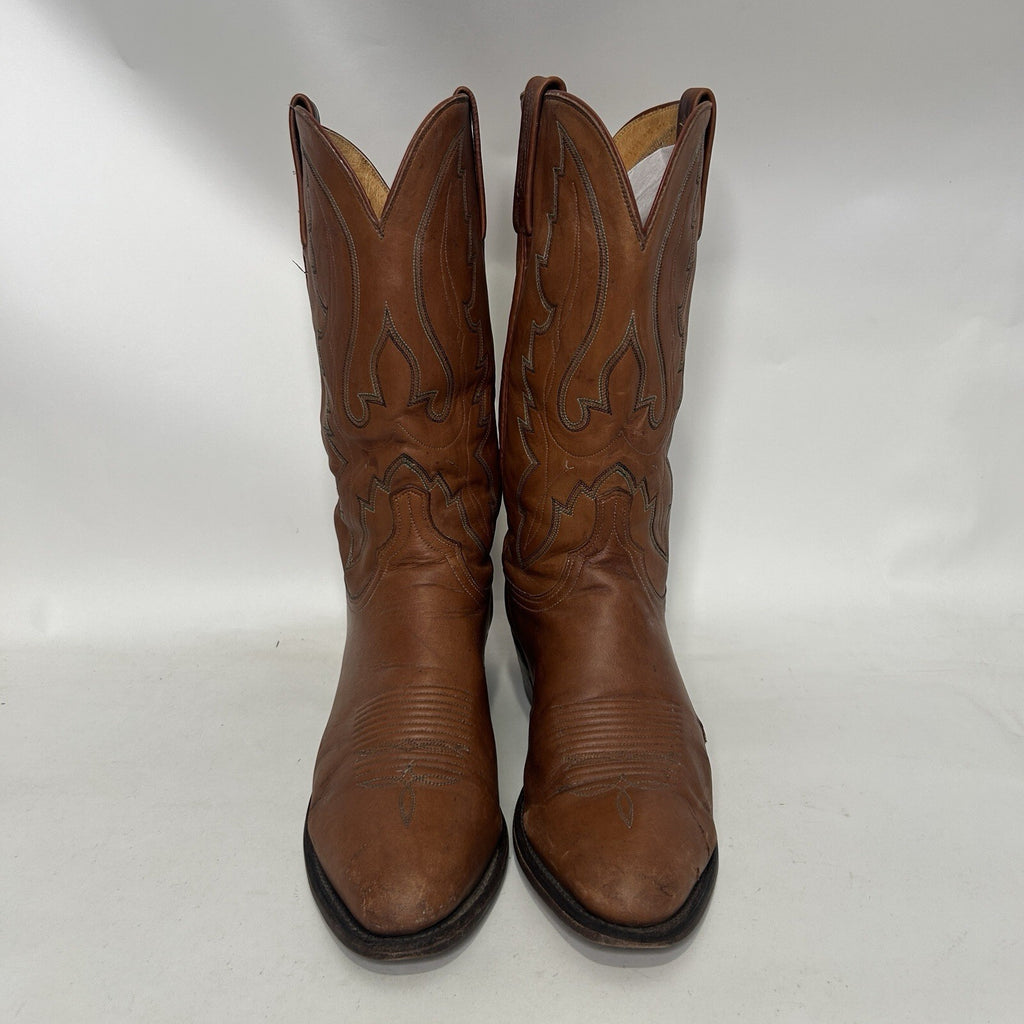Vintage Lucchese 1883 Cowboy Boots Style 1505 Men’s 10.5D Needs Repaired