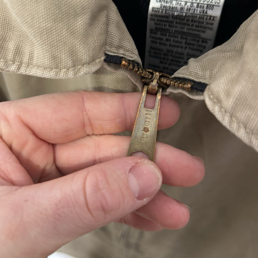 Y2K Carhartt Hamilton Thermal-Lined Jacket “Golden Khaki” J210 GKH Men’s Medium