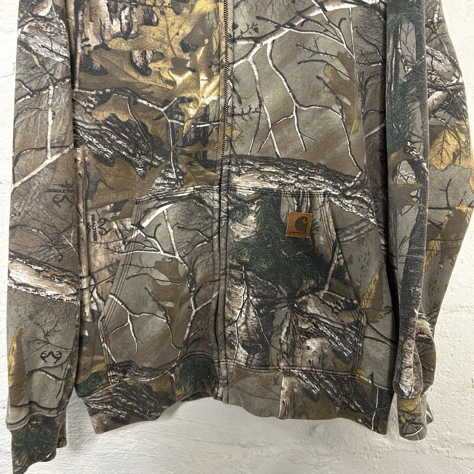 Vintage Carhartt X Realtree Full-Zip Hoodie “Camo” K289 977 Men’s Medium