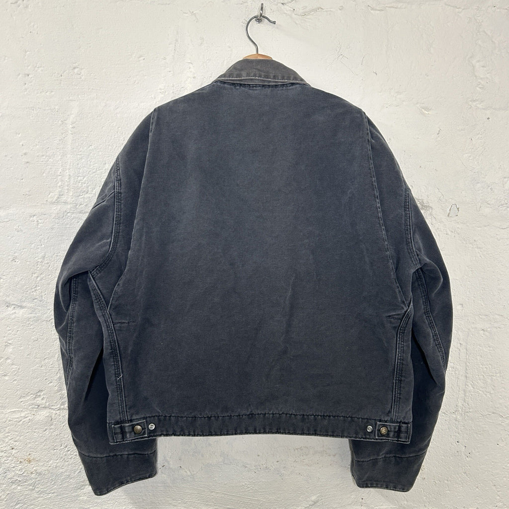 Vintage Carhartt Blanket-Lined Detroit Jacket “Petrol Grey” J97 PTL Men’s XL