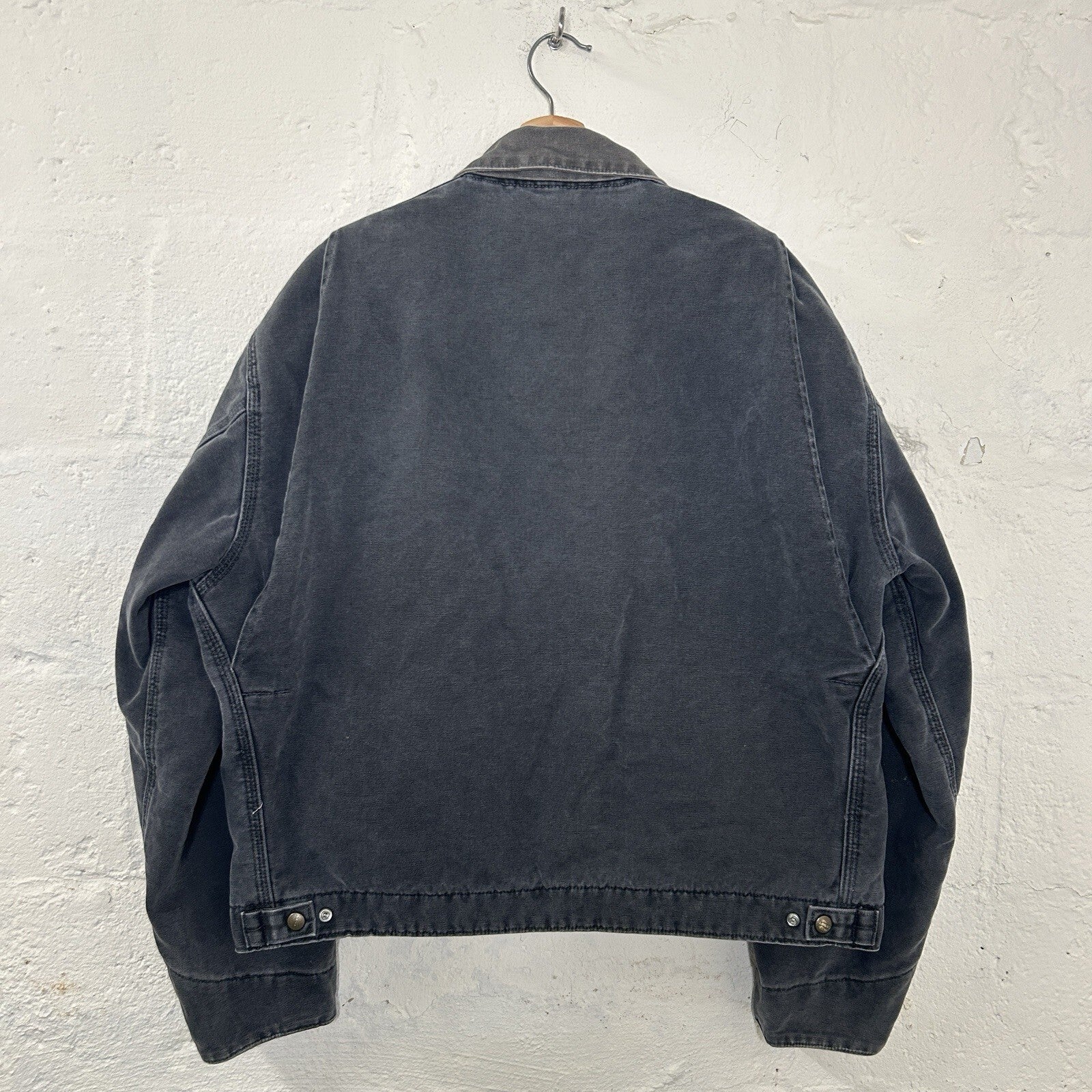 Vintage Carhartt Blanket-Lined Detroit Jacket “Petrol Grey” J97 PTL Men’s XL