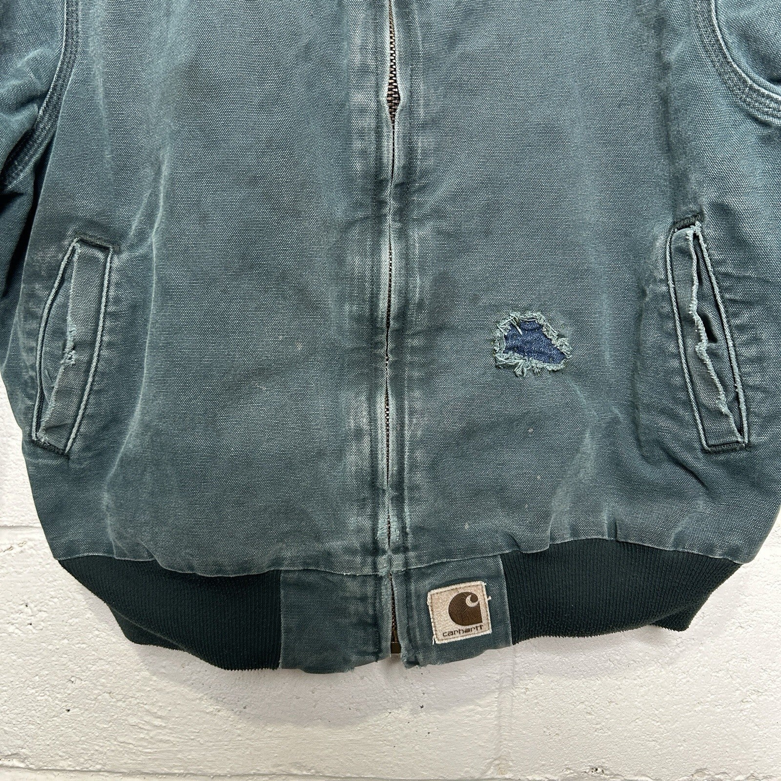 Vintage Carhartt Santa Fe Jacket “Hunter Green” J14 HTG Men’s Large