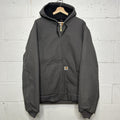 Carhartt Quilted Hooded Active Jacket “Gravel/Grey” J140-GVL Men’s Large