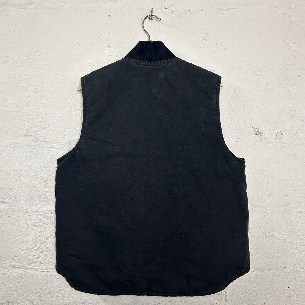 Vintage Carhartt Quilted Artic Vest Black “Minnesota” 101383
