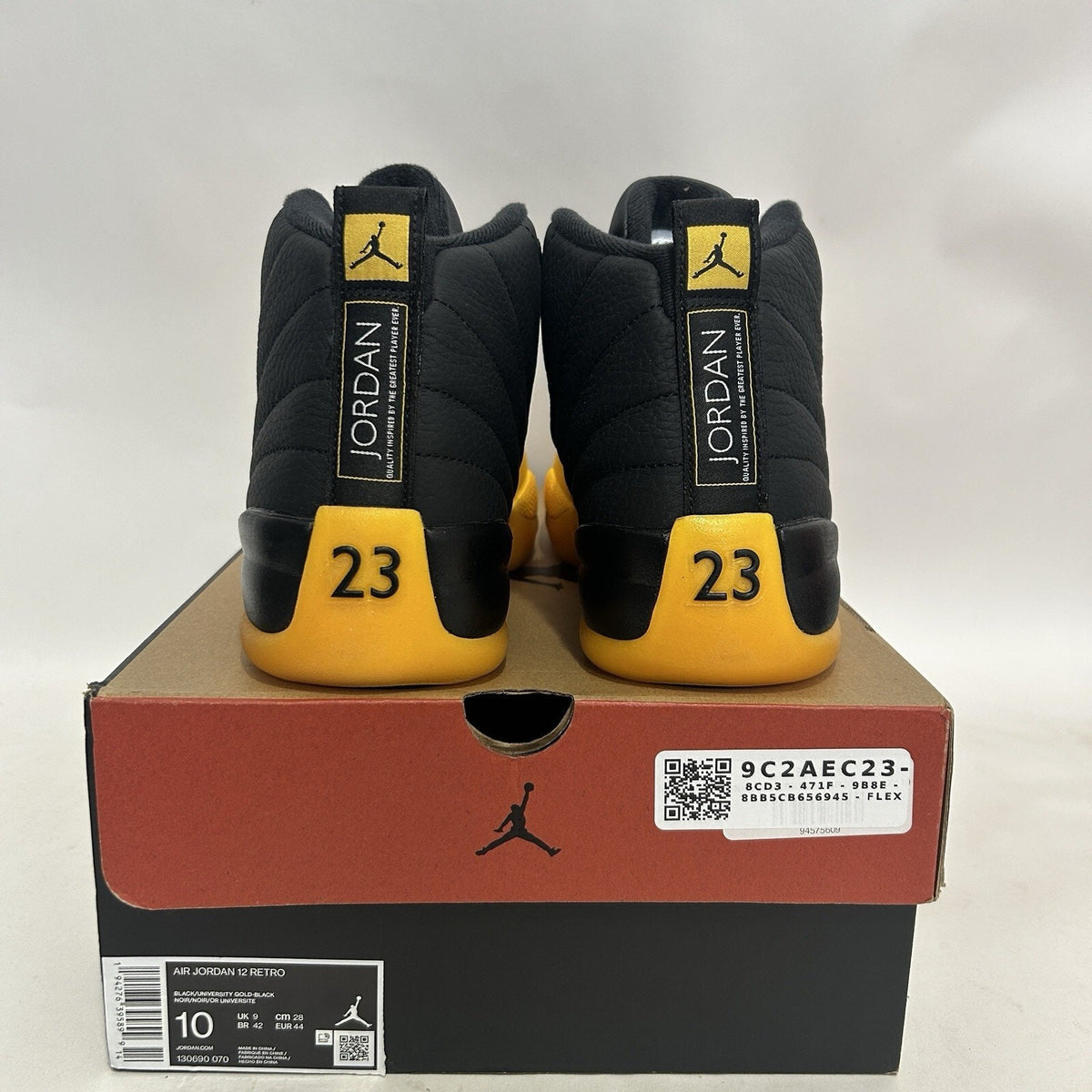 Nike Air Jordan 12 Retro “Black University Gold”