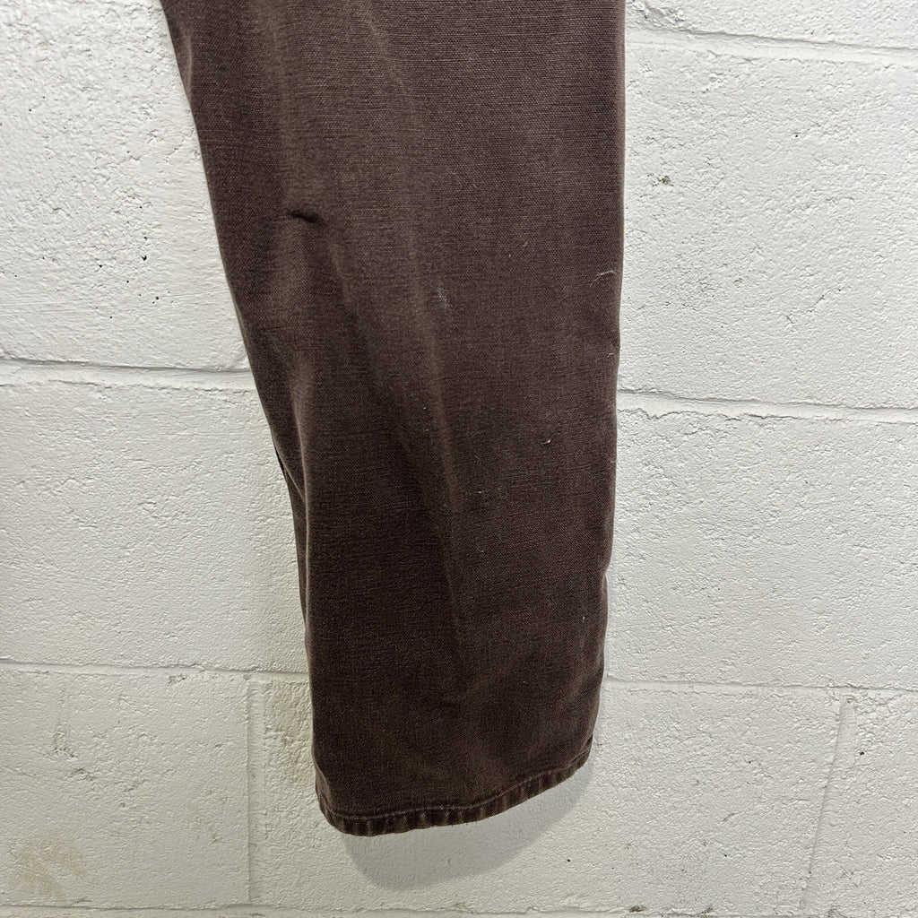 Vintage Carhartt DoubleKnee Dungaree Pants “Dark Brown”