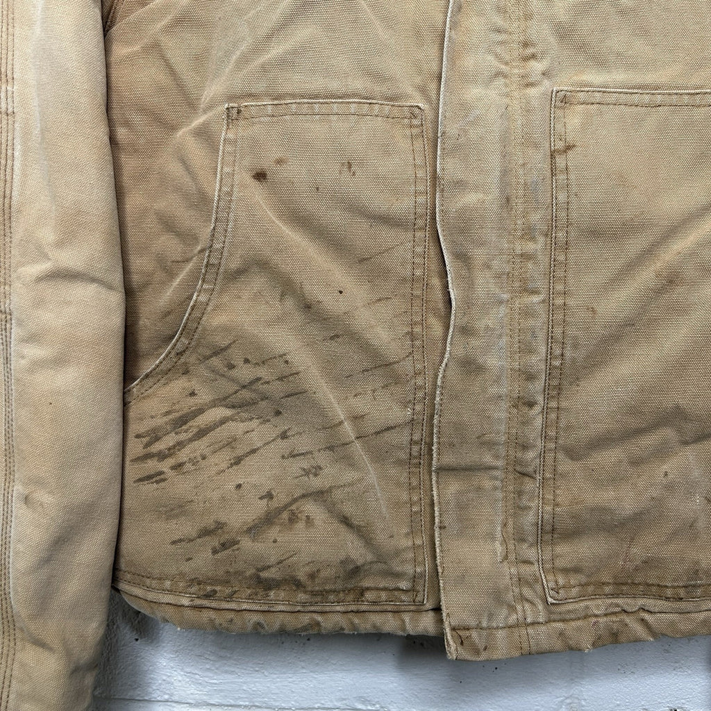 Vintage Carhartt Quilted Traditional Artic Jacket “Brown” J02 BRN Men’s X-Large