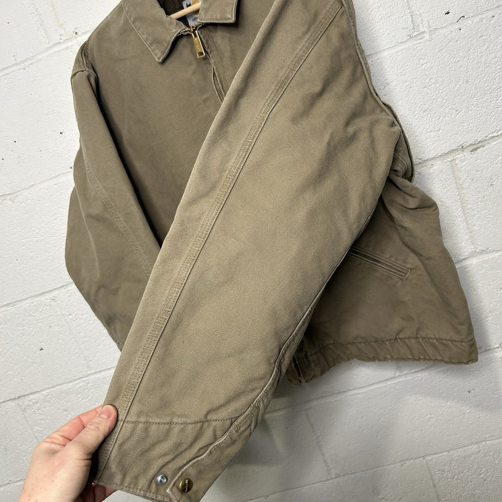 Vintage Carhartt Blanket-Lined Detroit Jacket “Cottonwood” EJ097 266 Men’s XL