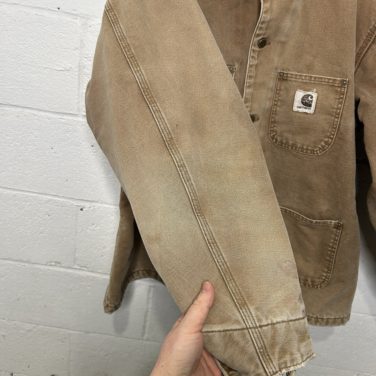Vintage Carhartt Blanket-Lined Chore Coat “Brown” C02 BRN Men’s X-Large