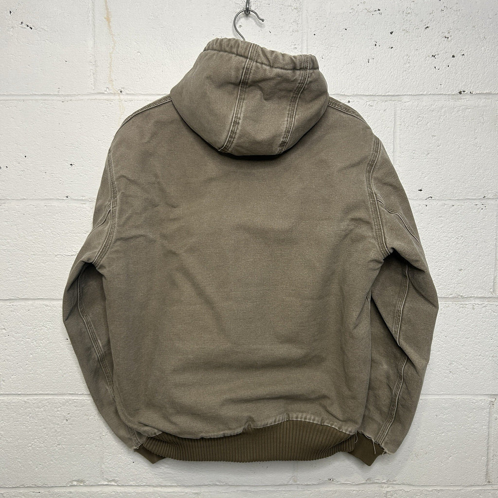 Carhartt Sandstone Quilted Hooded Active Jacket “Desert” J130 DES Men’s Medium