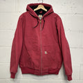 Y2K Carhartt Quilted Hooded Jacket “Crabapple Pink” WJ130 624 Women’s Medium