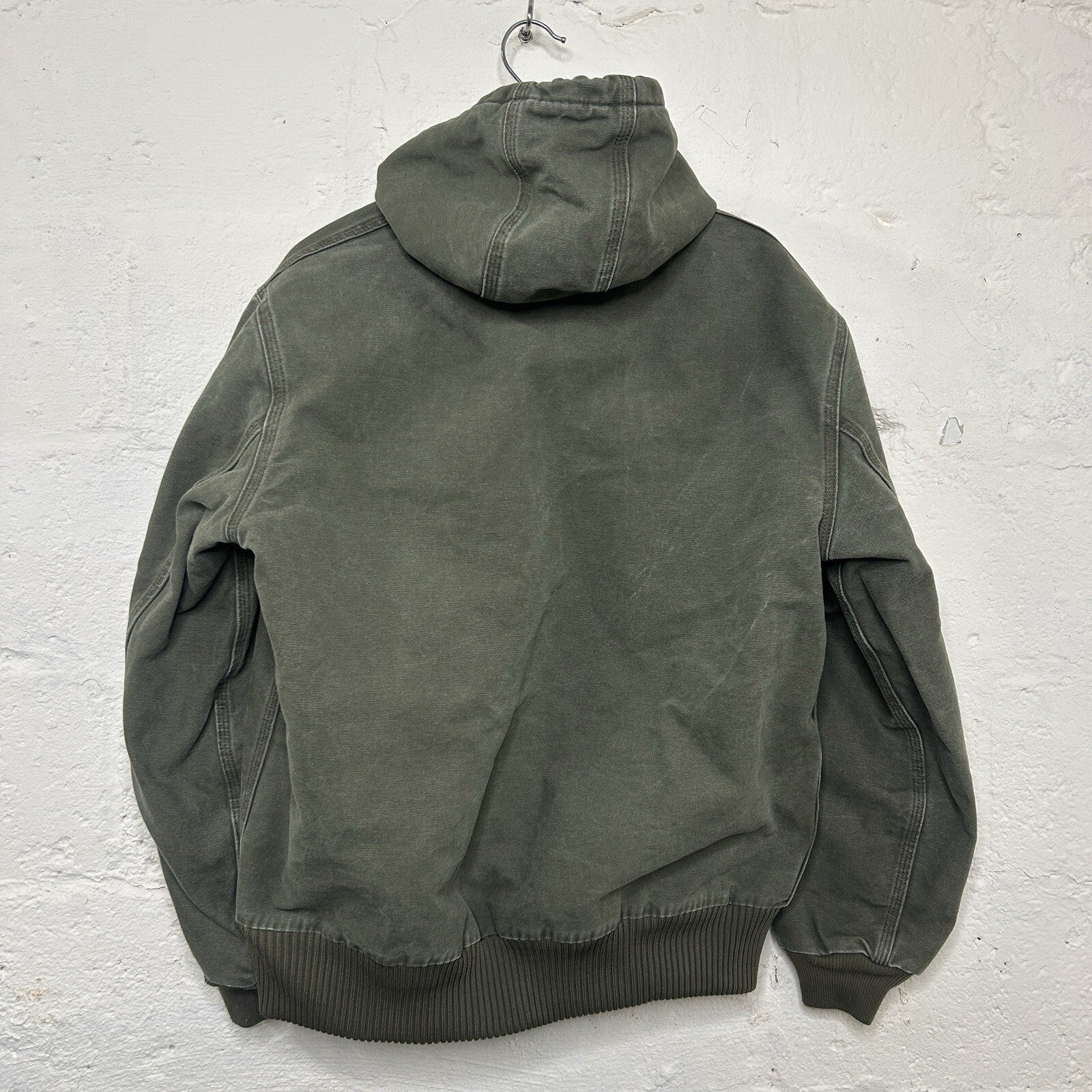 Vintage Carhartt Quilted Active Jacket “Army Green” J130 ARG Men’s Medium