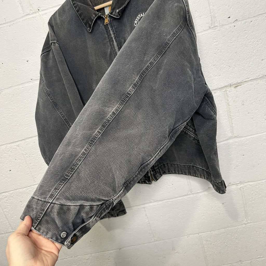 Vintage Carhartt Blanket-Lined Detroit Jacket “Gravel/Grey” J97 GVL Men’s 2XL