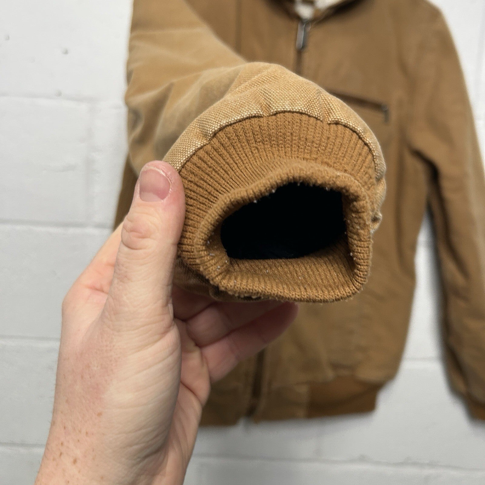 Carhartt Sherpa-Lined Wildwood Jacket “Brown” 100815-211 Women’s L