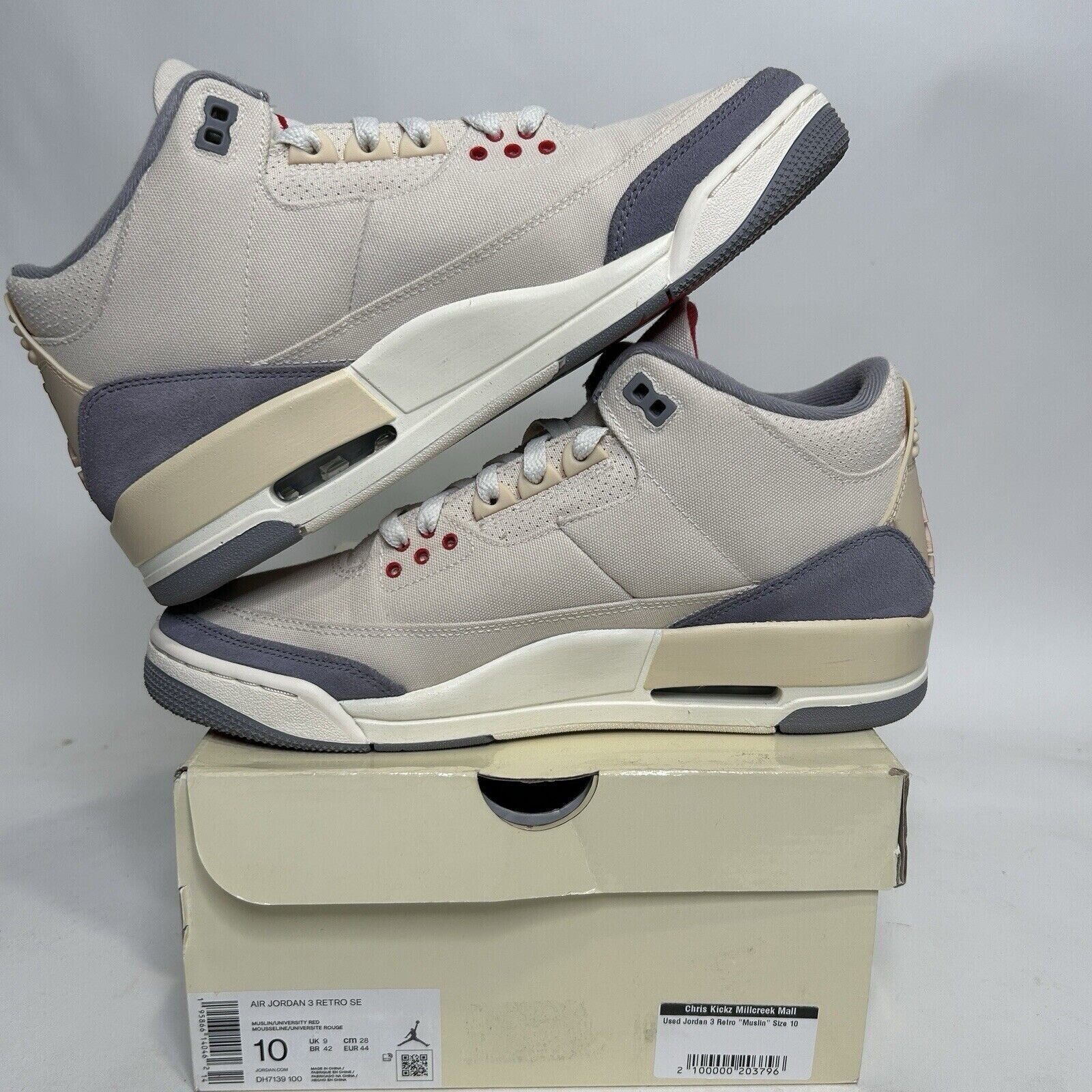 Nike Shoes Air Jordan 3 Retro SE “Muslin” 2024