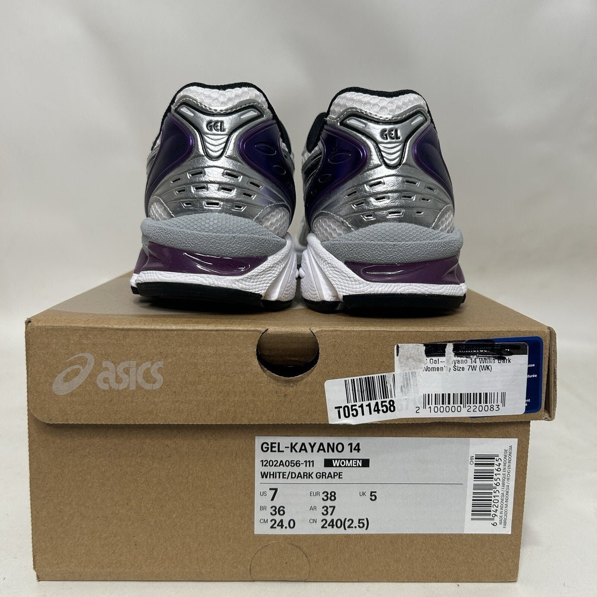 ASICS Gel Kayano 14 WMNS “Silver Grape”