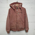 Carhartt Sherpa-Lined Wildwood Jacket “Dried Pink Rose 100815-680 Women’s Small