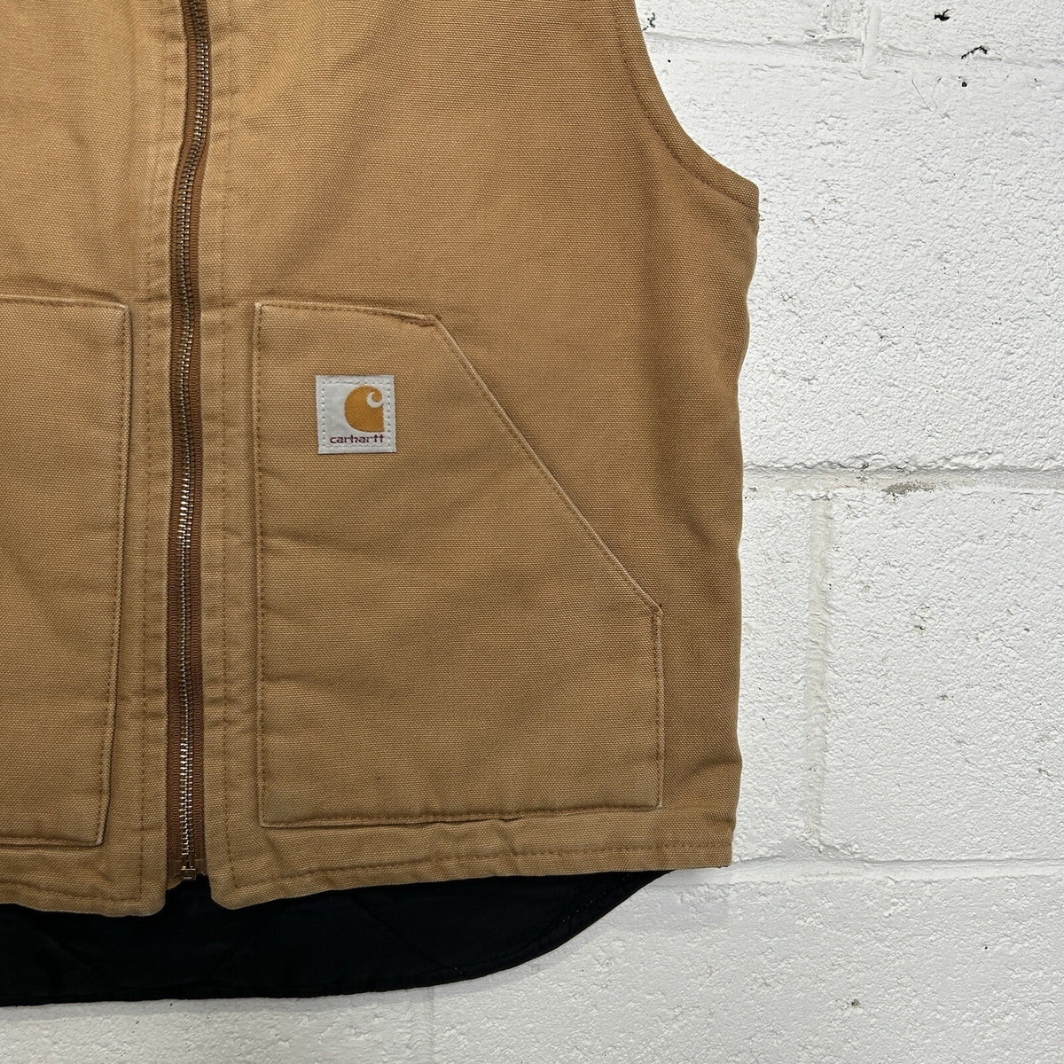 Y2K Carhartt Quilted Artic Vest “Brown” V01 BRN Men’s Small
