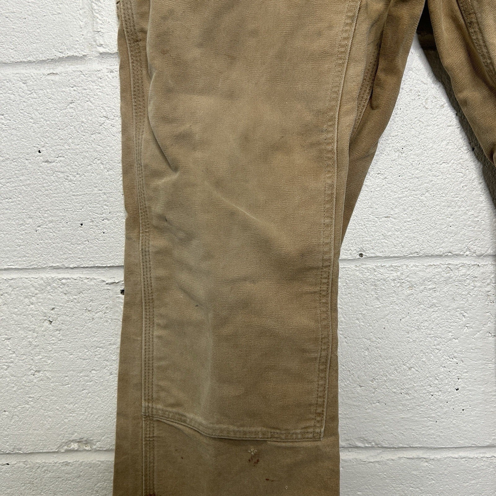 Vintage Carhartt Canvas DoubleKnee Pants “Brown” B01