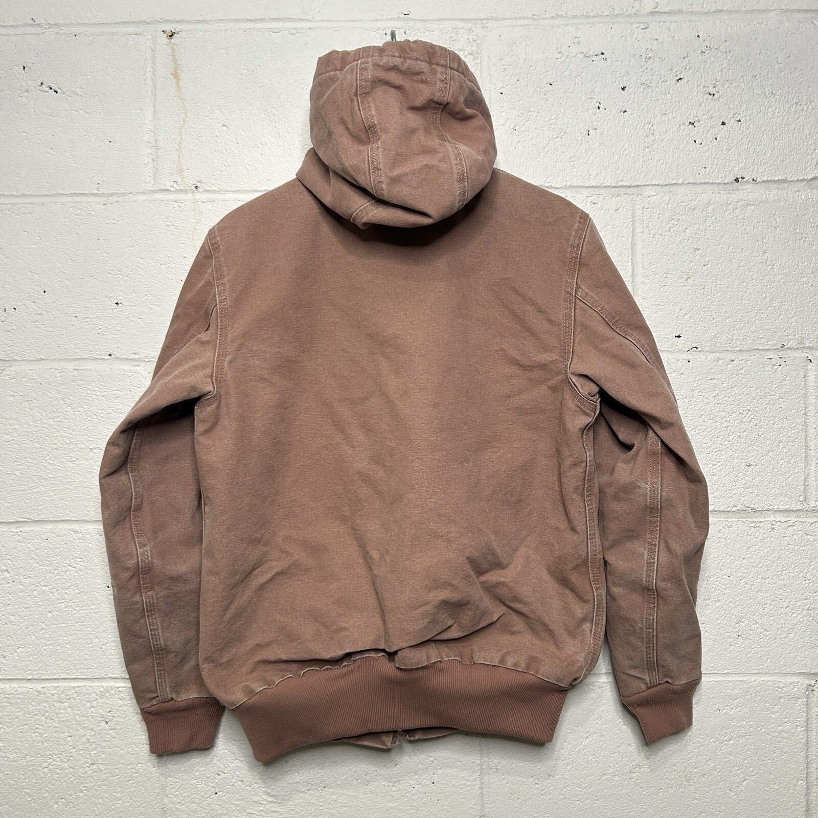 Carhartt Hooded Active Jacket “Burlwood/Dusty Pink” WJ130 667 Women’s Small